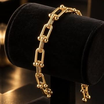 Bracelete de elos, de pertinho